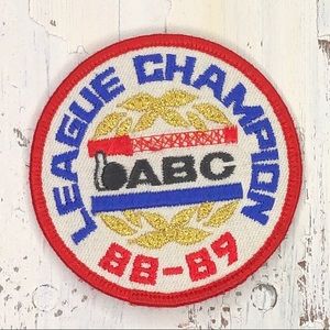 15/$10 Vintage Bowling League Patch